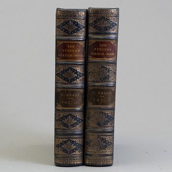 BOK, Africana, 1873, Winwood Reade: The African sketch-book. With maps and illustrations. 1-2.