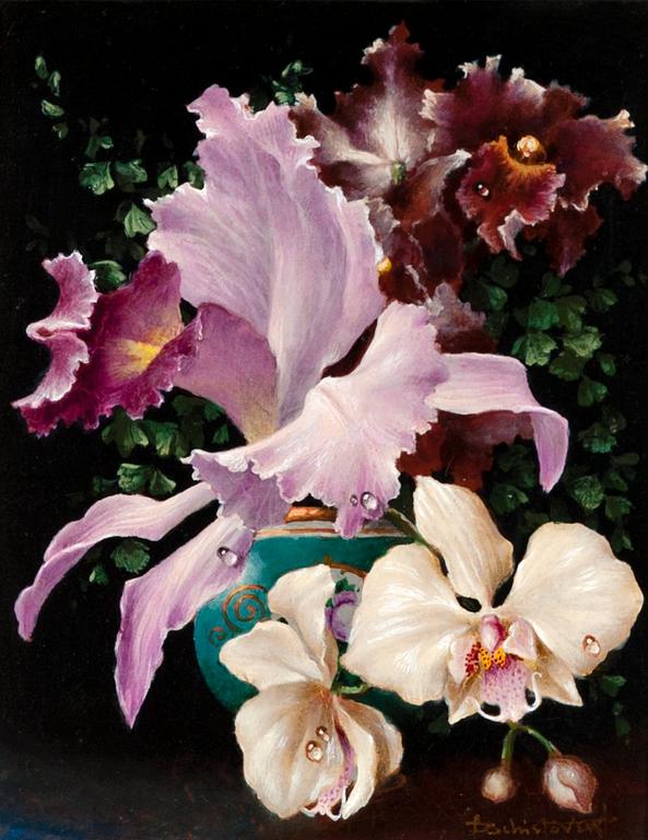 Lev Tchistovsky, LEV TCHISTOVSKY, oil on panel, signed.