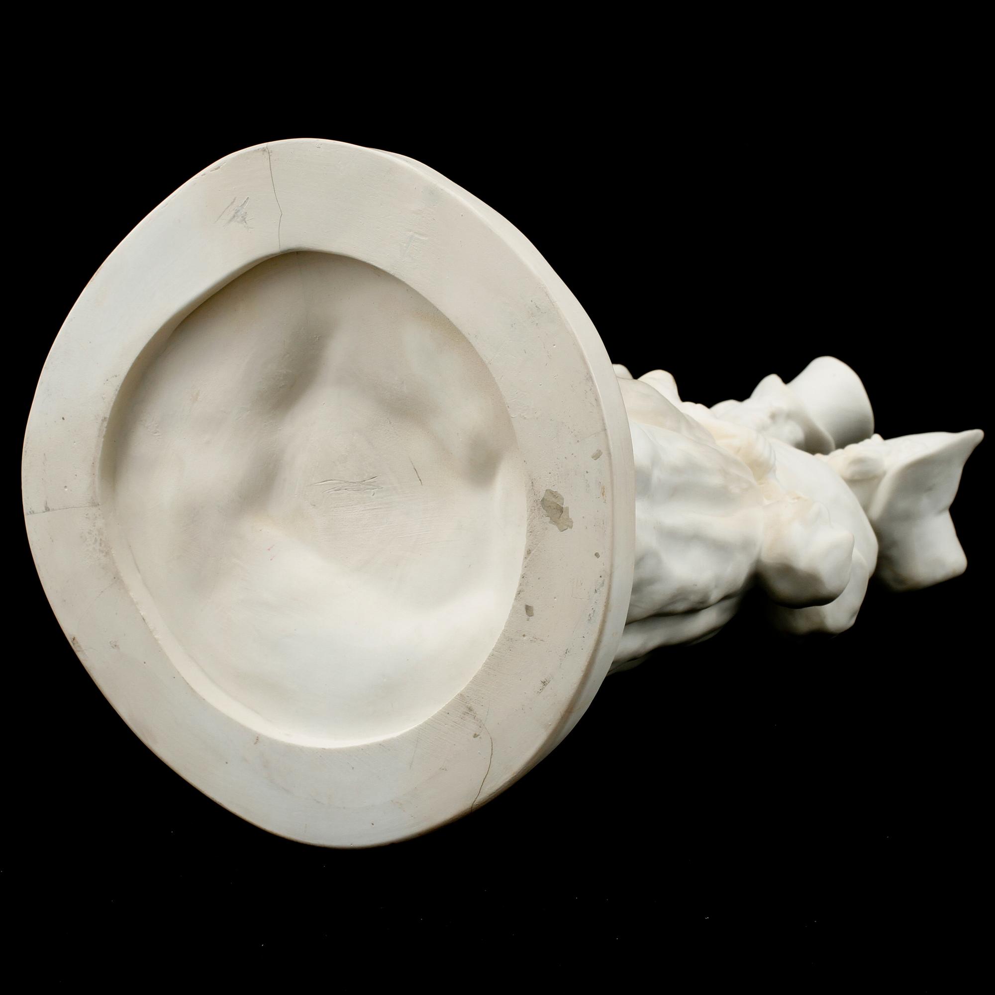 FIGURIN, parian, Ruth Milles, Gustafsberg, 1914.