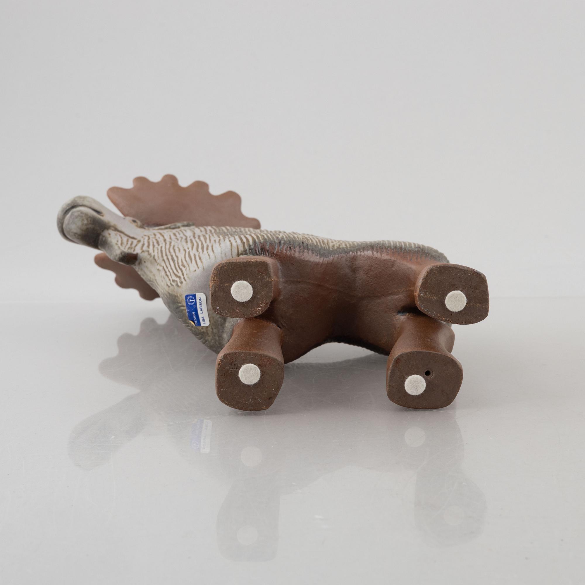 Lisa Larson, figuriner, 4 st, ur serien "Skansen", Gustavsberg.