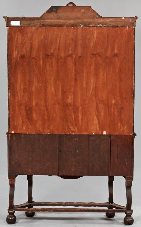 VITRINSKÅP, Holland, 1700/1800-tal.