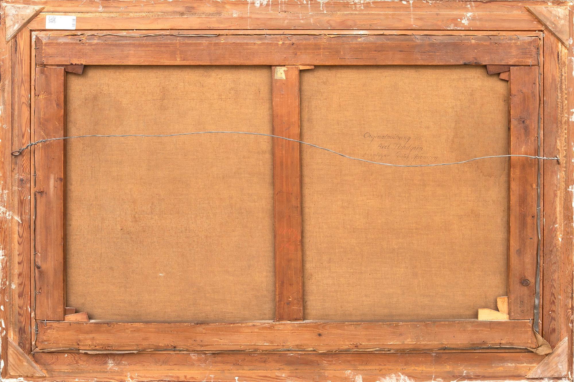 Axel Nordgren, Moonlight by the coast.