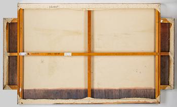 Jake Berthot, oil on canvas, signed and dated 1970 verso.