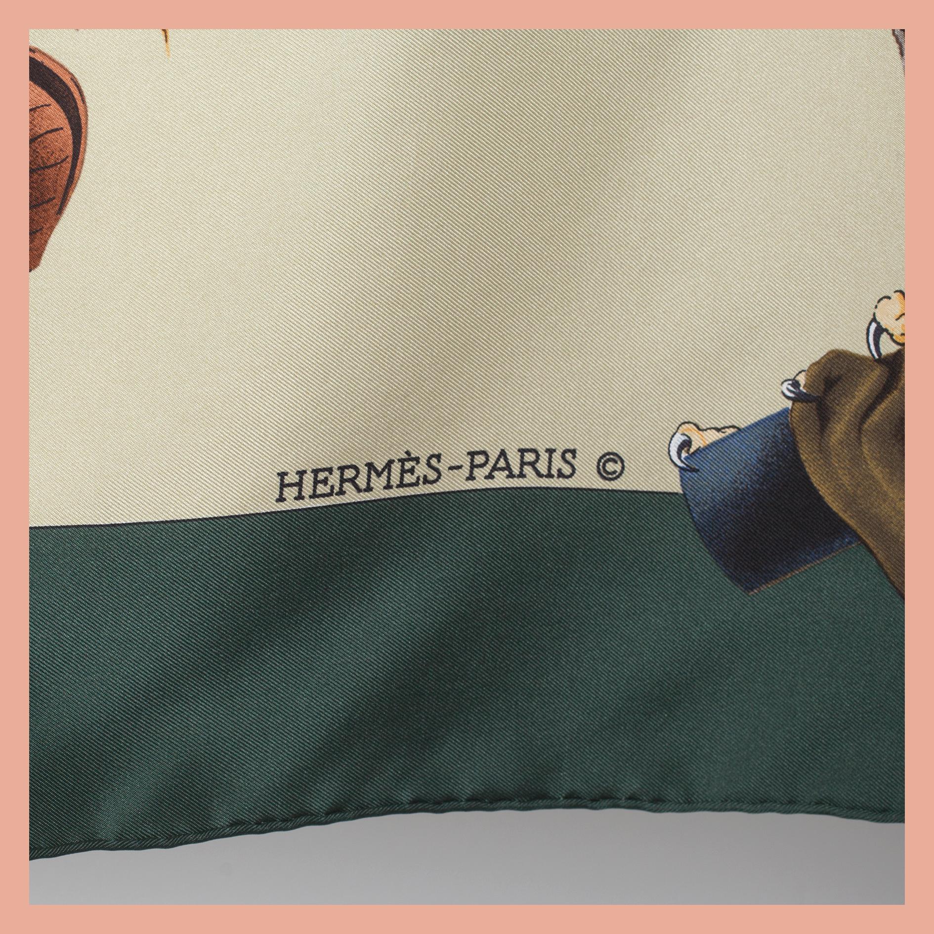 SCARF, "Chasse a Vol", Hermès.