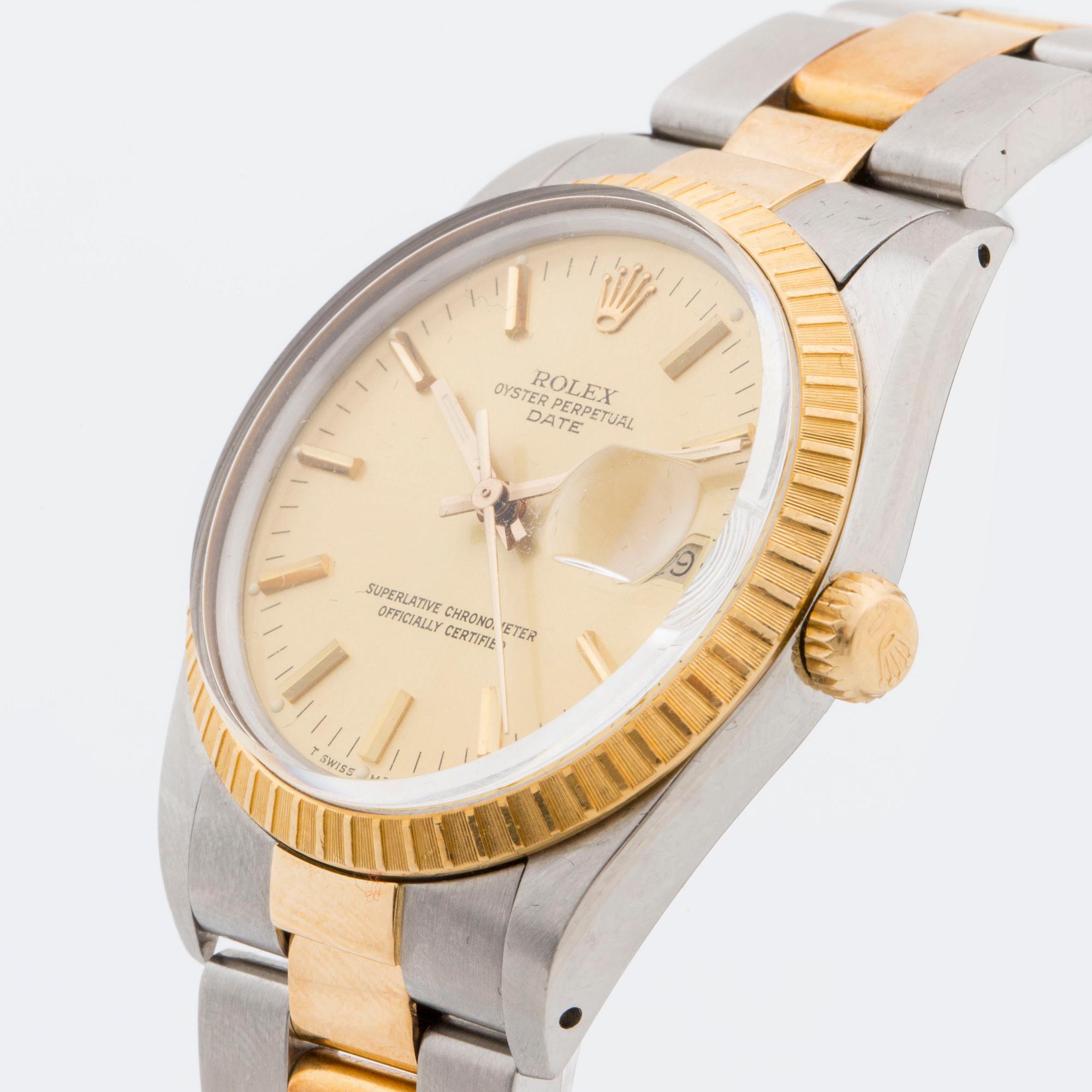 ROLEX, Oyster Perpetual Date, 34 mm,