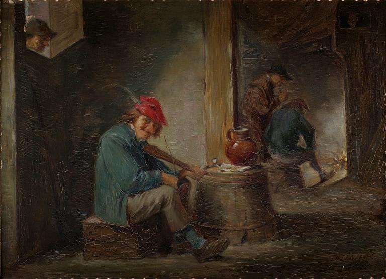 David Teniers d.y Kopia efter, Fiolspelaren.