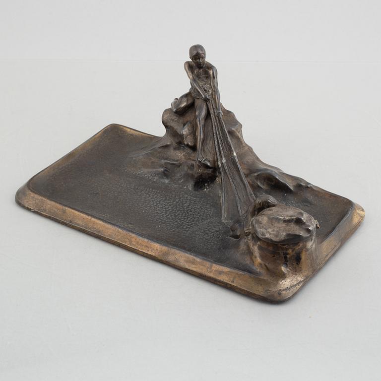 Art Nouveau Ink Stand, circa 1900.