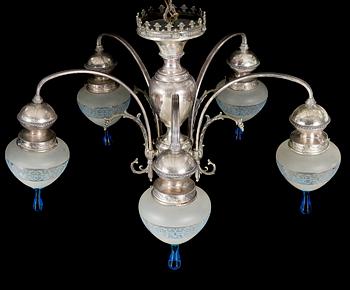 A ceiling lamp, first half of the 20th century.