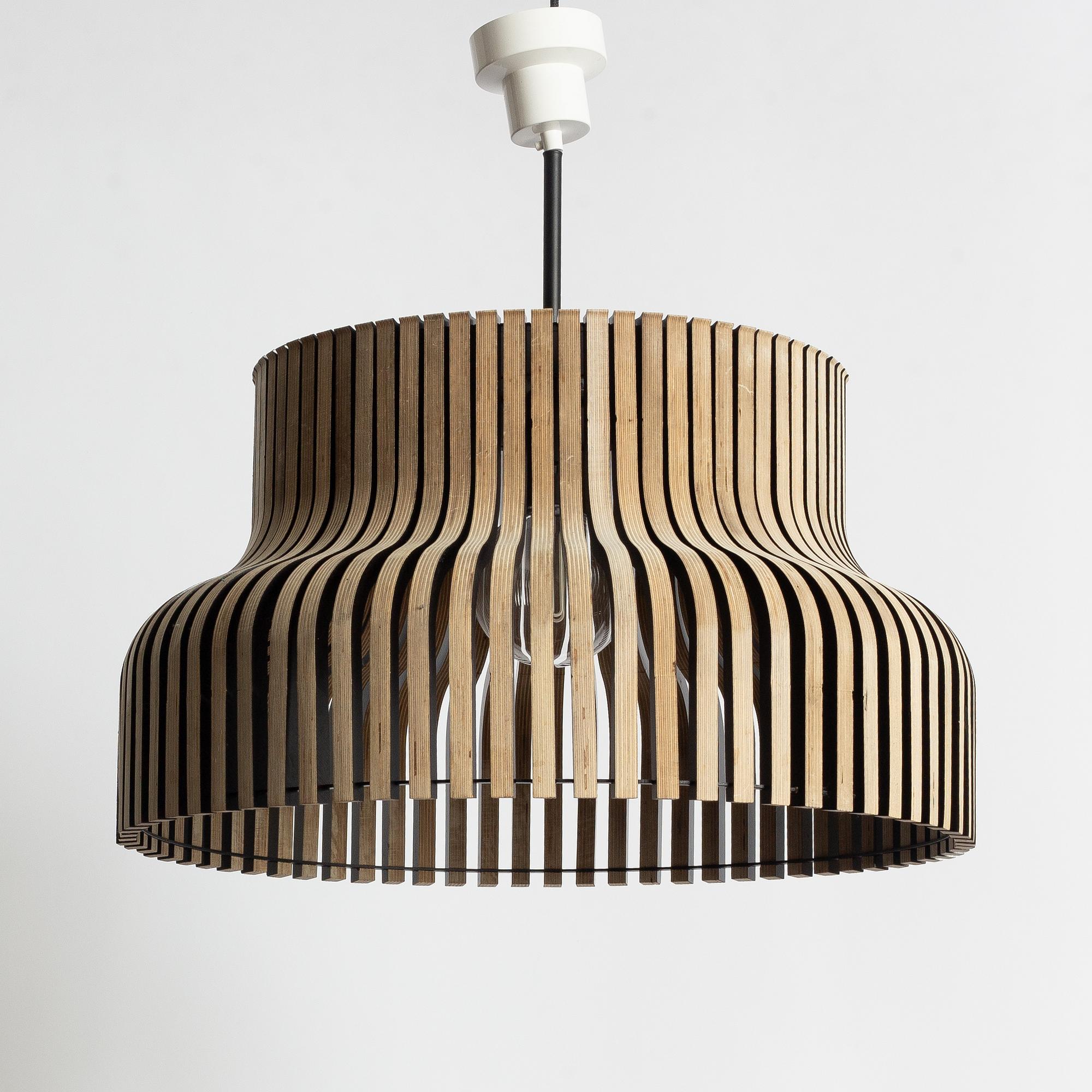 Anders Pehrson, ceiling lamp, "Bumling", Ateljé Lyktan, limited edition, numbered, 2022.