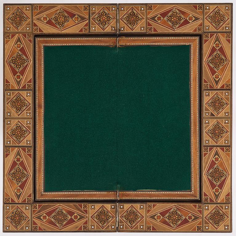 Spelbord, Damaskus Syrien, omkring år 1900.