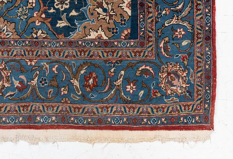Rug, Ghom, approx. 220 x 140 cm.
