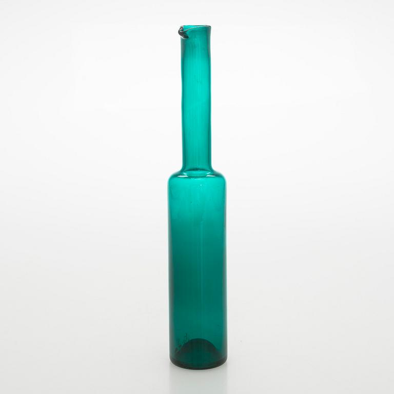 Nanny Still, flaska, signerad Riihimäen Lasi O.Y Nanny Still.