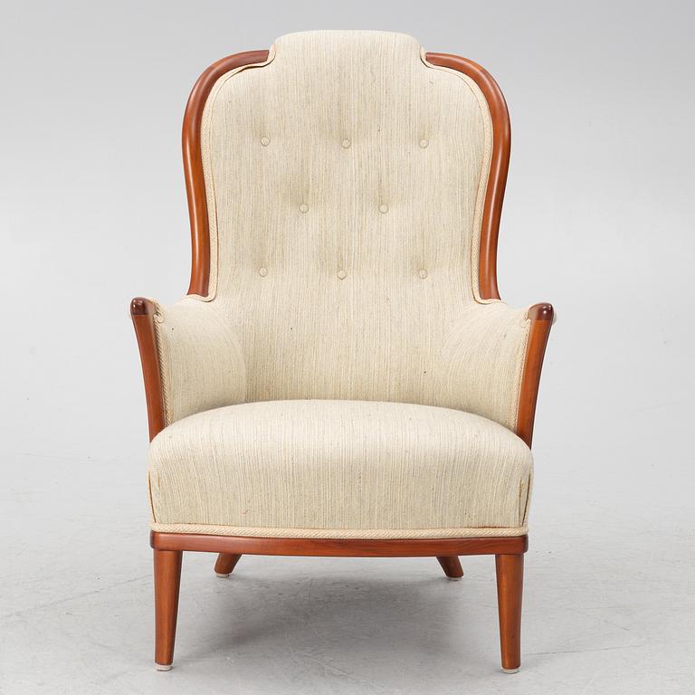 Carl Malmsten, fåtölj, "Vår Fru", O.H.Sjögren, 1900-talets andra hälft.