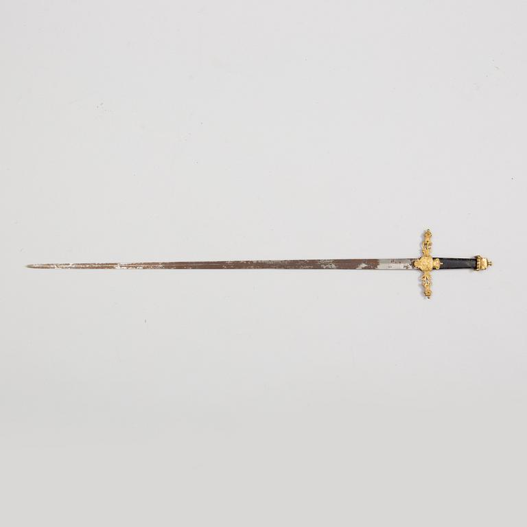 A Swedish small sword from around year 1900.