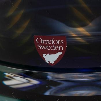 GUNNAR CYRÈN, vas, glas, Graal, Orrefors, signerad och numrerad 960072 EA 2-89.