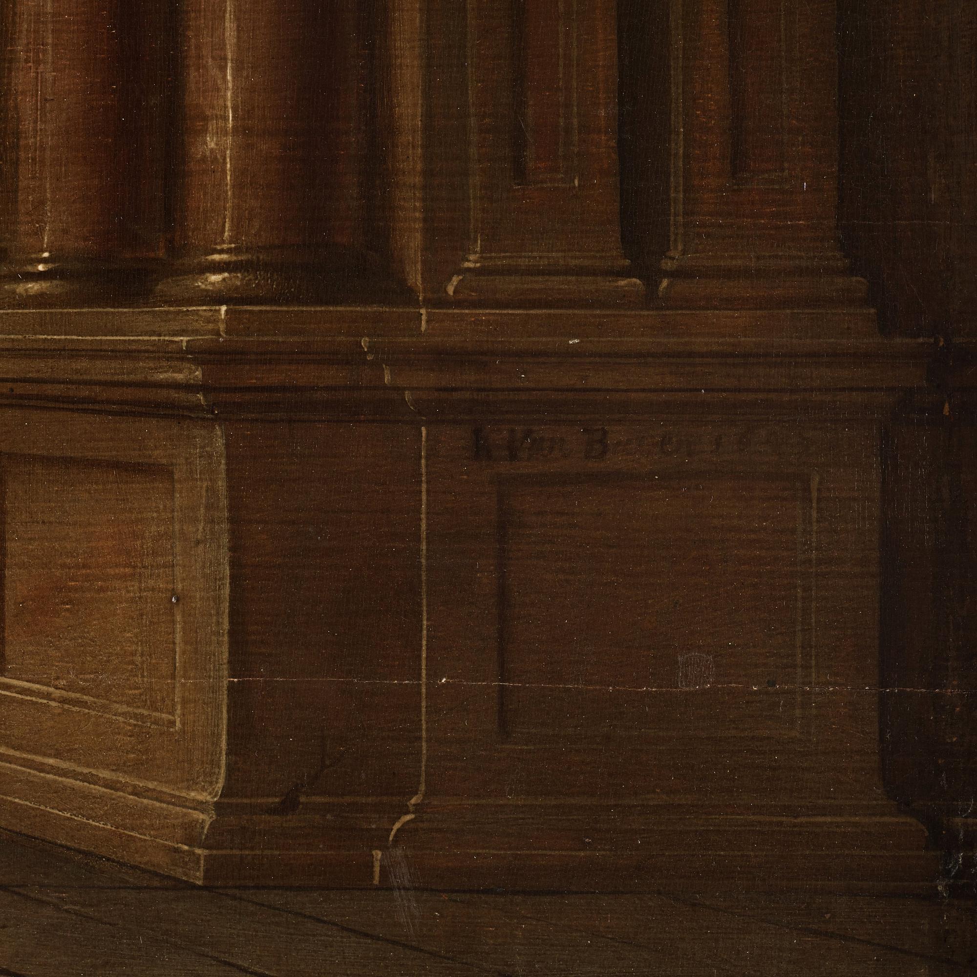Jan Juriaensz. van Baden, Palace interior with Christ.