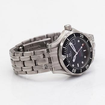 Omega, Seamaster, 300m, wristwatch, 28,5 mm.