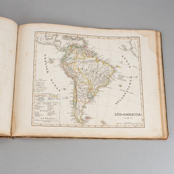 ATLAS, "Stieler´s Schul-Atlas", 1800-talets mitt.