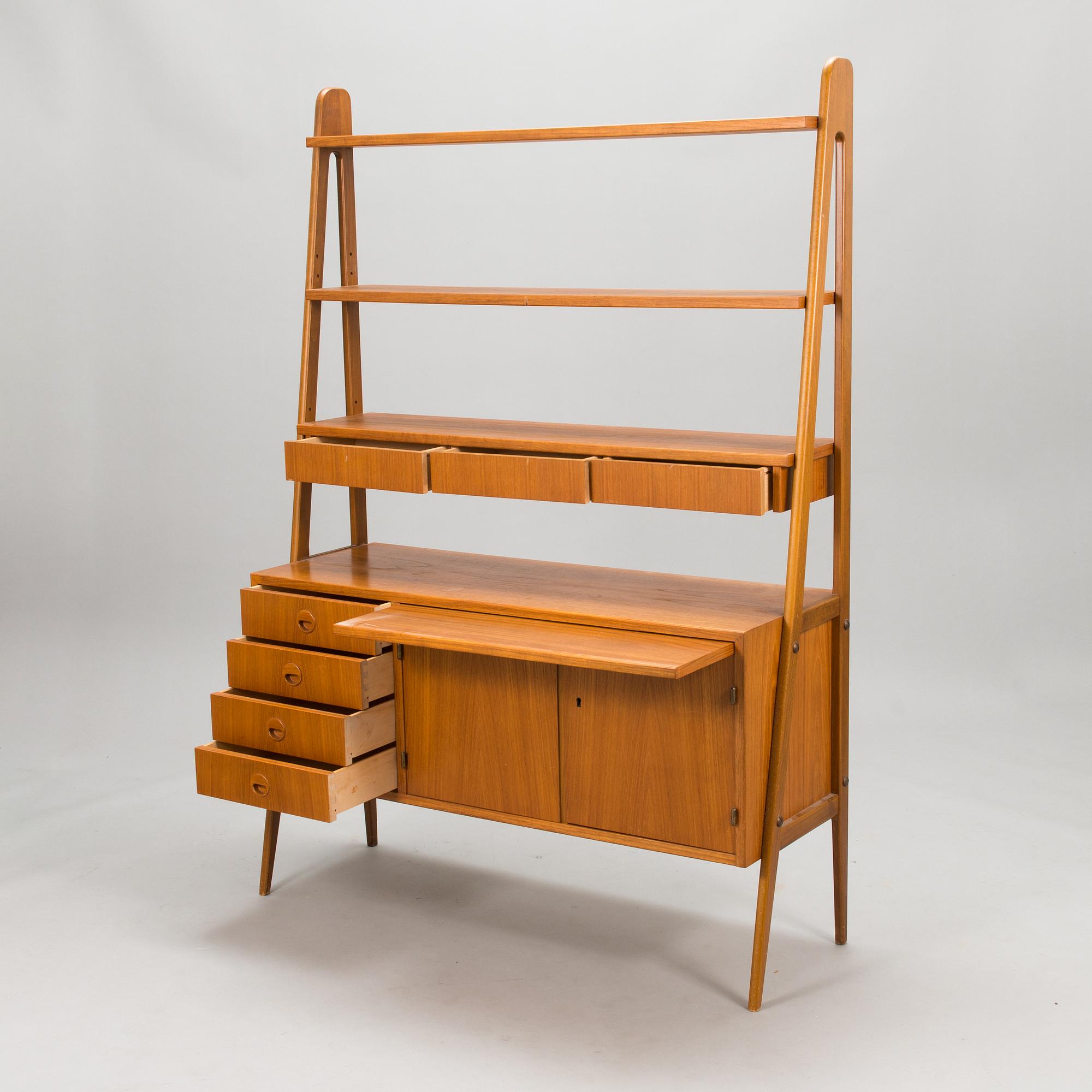 Kirjahylly, AB Svenska Ramfabriken, Malmbäck, Ruotsi, 1950-luku.