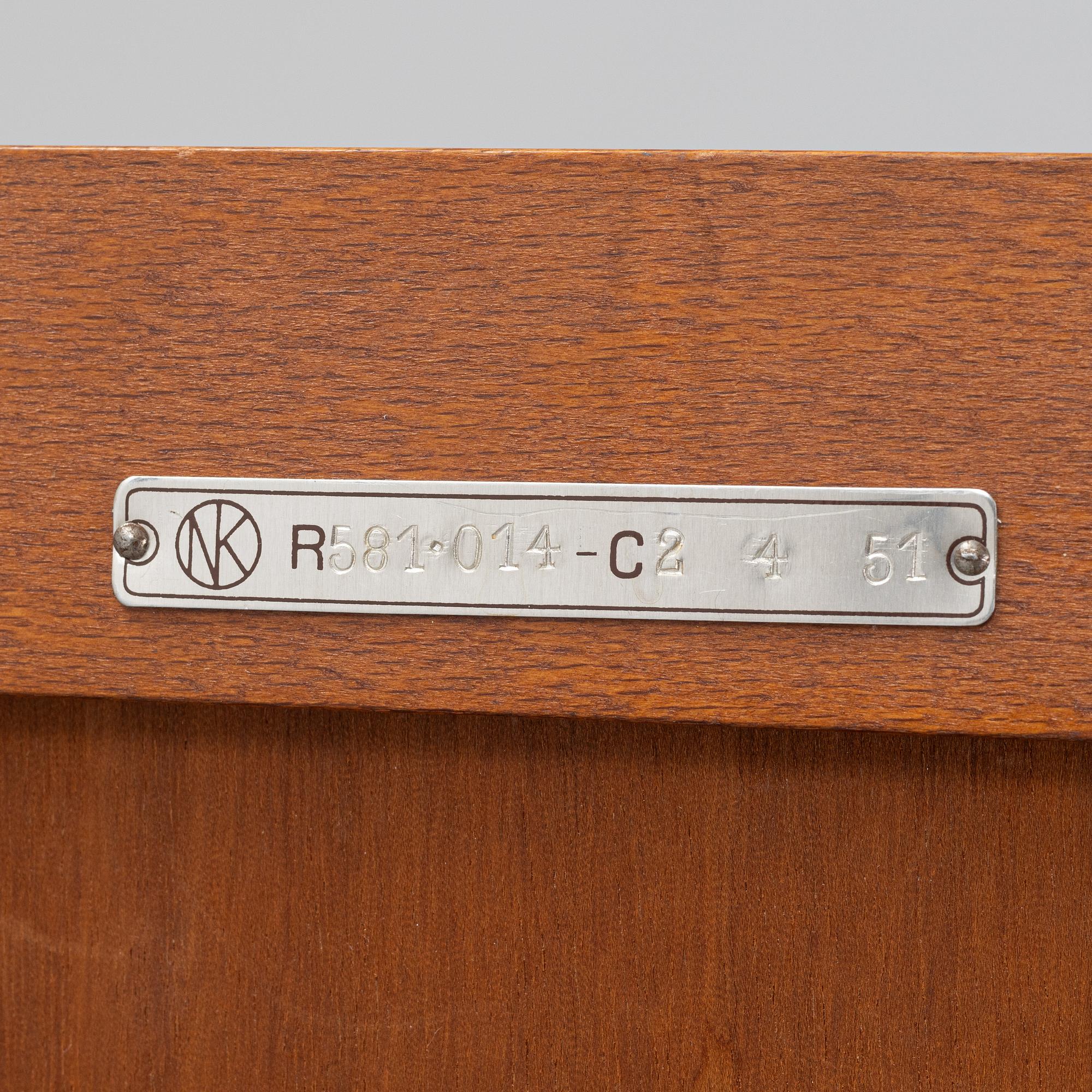 David Rosén, byråer, ett par, "Futura", Nordiska Kompaniet, 1950-tal.