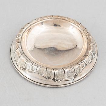 Ashtray, silver, GAB, Stockholm 1955.
