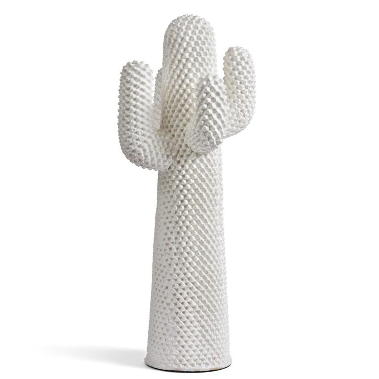 Guido Drocco & Franco Mello, a "Cactus" (Biancocactus) coat hanger/sculpture, ed. 96/250, Gufram, Italy, post 2018.