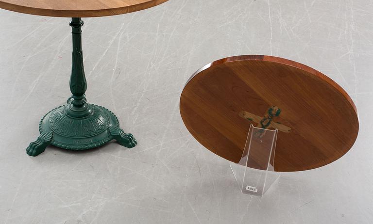 TRÄDGÅRDSBORD, märkt Byarum, lättmetall, 1900-talets senare del.