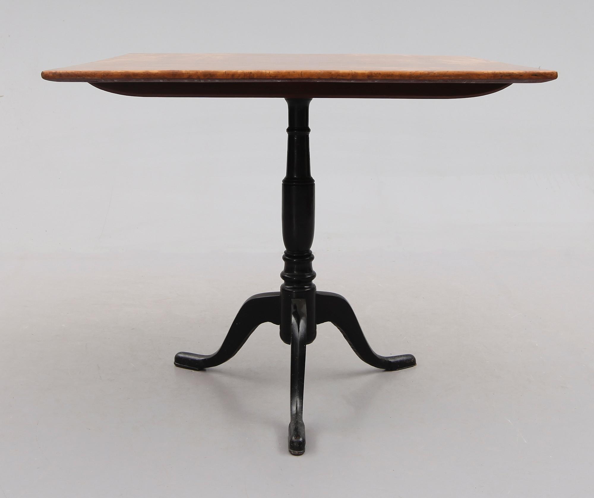 FÄLLBORD, 1700-tal.