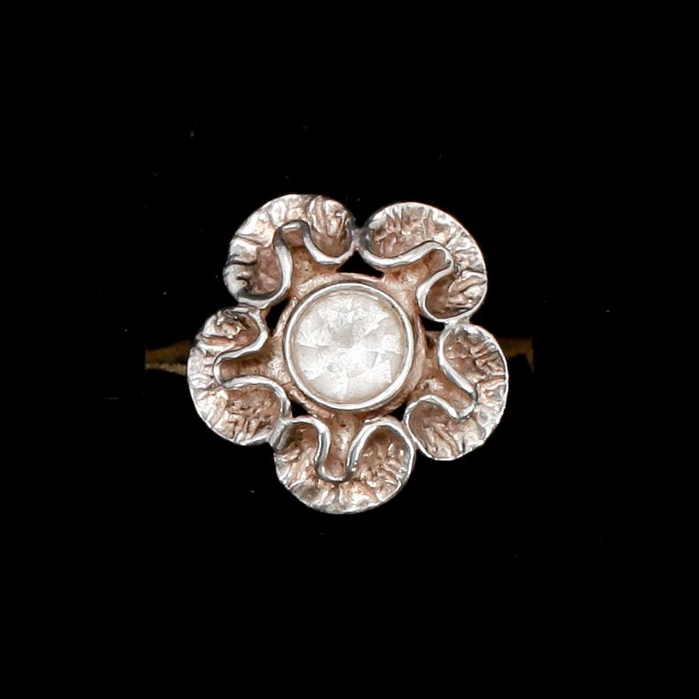 RING, silver, Theresia Hvorslev, Mema, 1975.