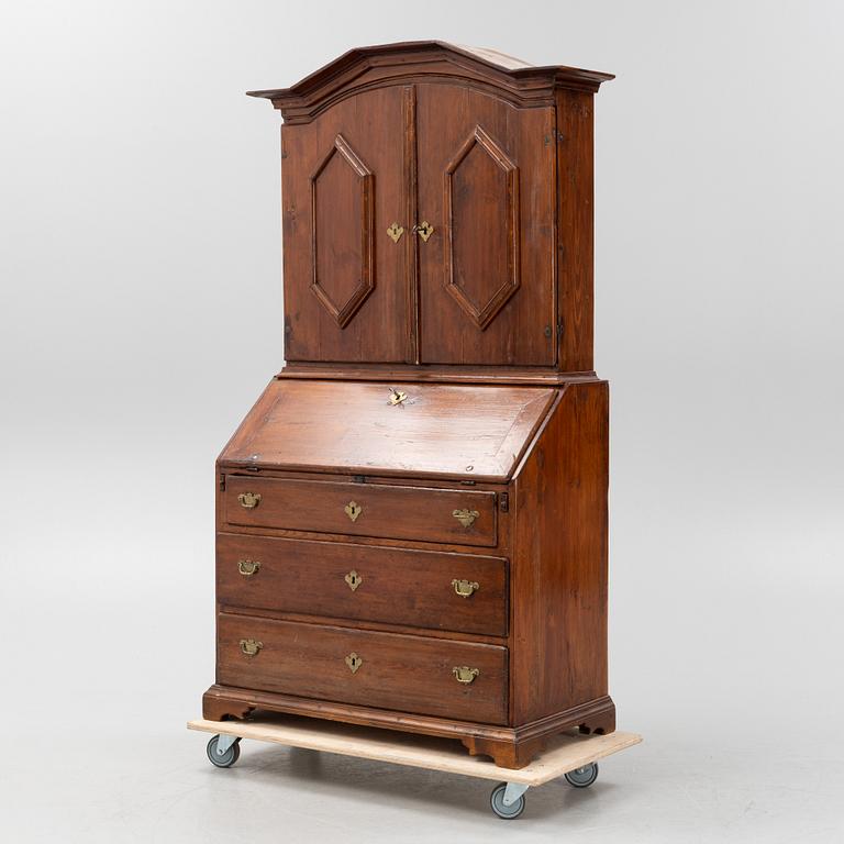 Skrivskåp, 1700-tal.