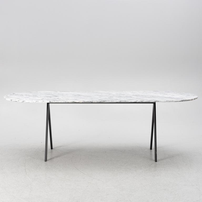 Ida Linnea Hildebrand, dining table, "Saw", Friends & Founders.