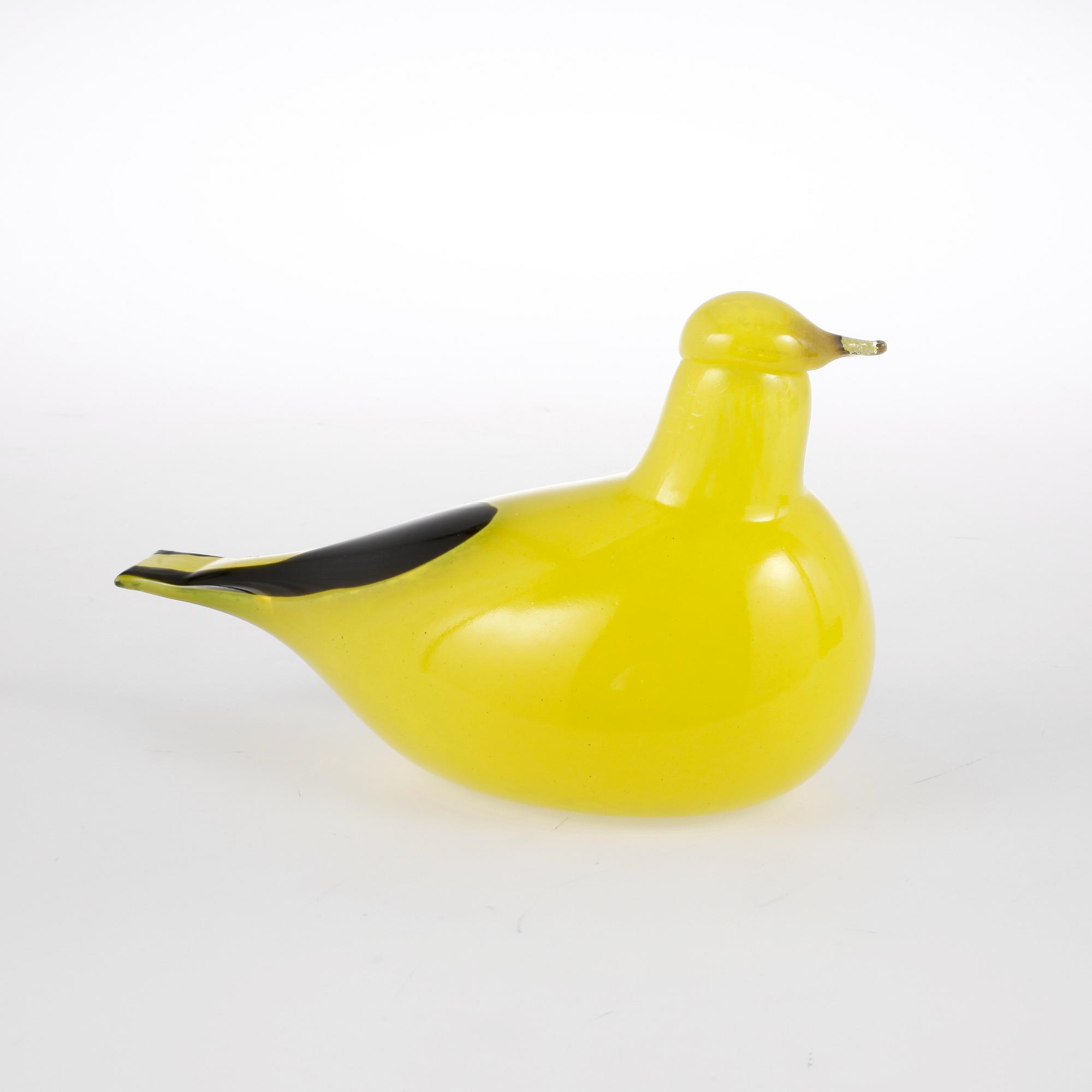 FIGUR, glas, Oiva Toikka, signerad, Nuutajärvi, Iittala, Finland.