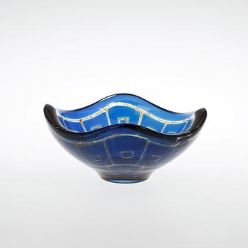 SKÅL, glas, "Ravenna", Sven Palmqvist, Orrefors, 1900-talets tredje kvartal.