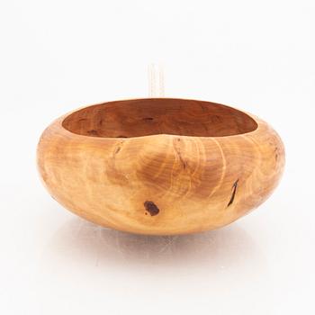 Fritjof Andersson Ammarnäs mjölkstäva / Nápphi, samearbete, signerad och daterad 1973.