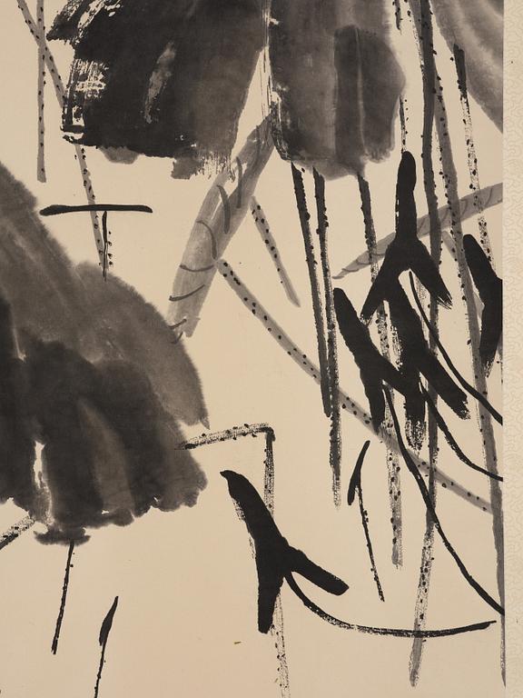 Qi Baishi, after, Lotus, 20th century.