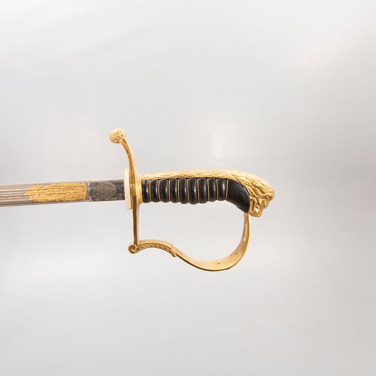 A m/1899 swedish infantry officers sabre.