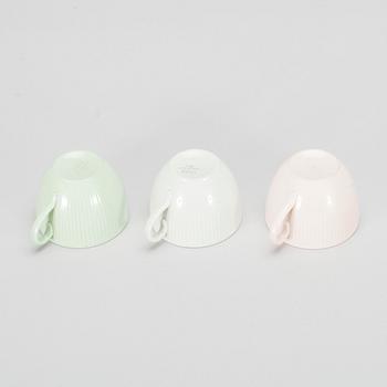 SERVISDELAR, 86 delar, "Sointu" design Kaj Franck, Arabia 1960-tal.