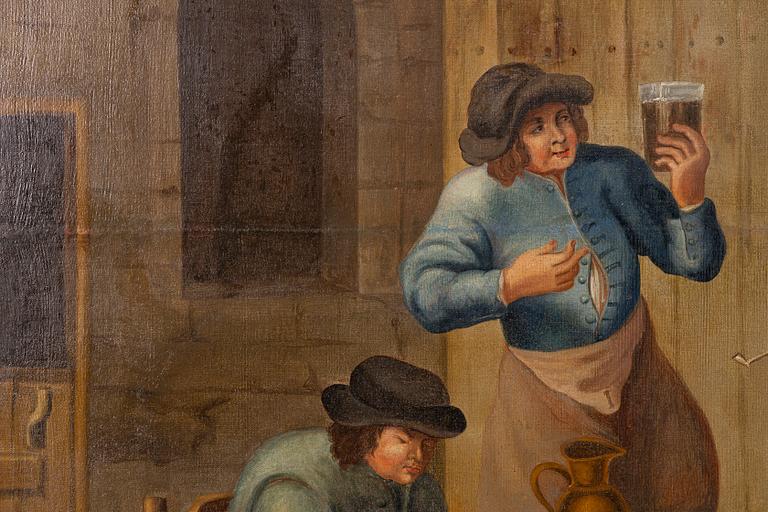 Unknown artist, 18th century, Outside the inn.