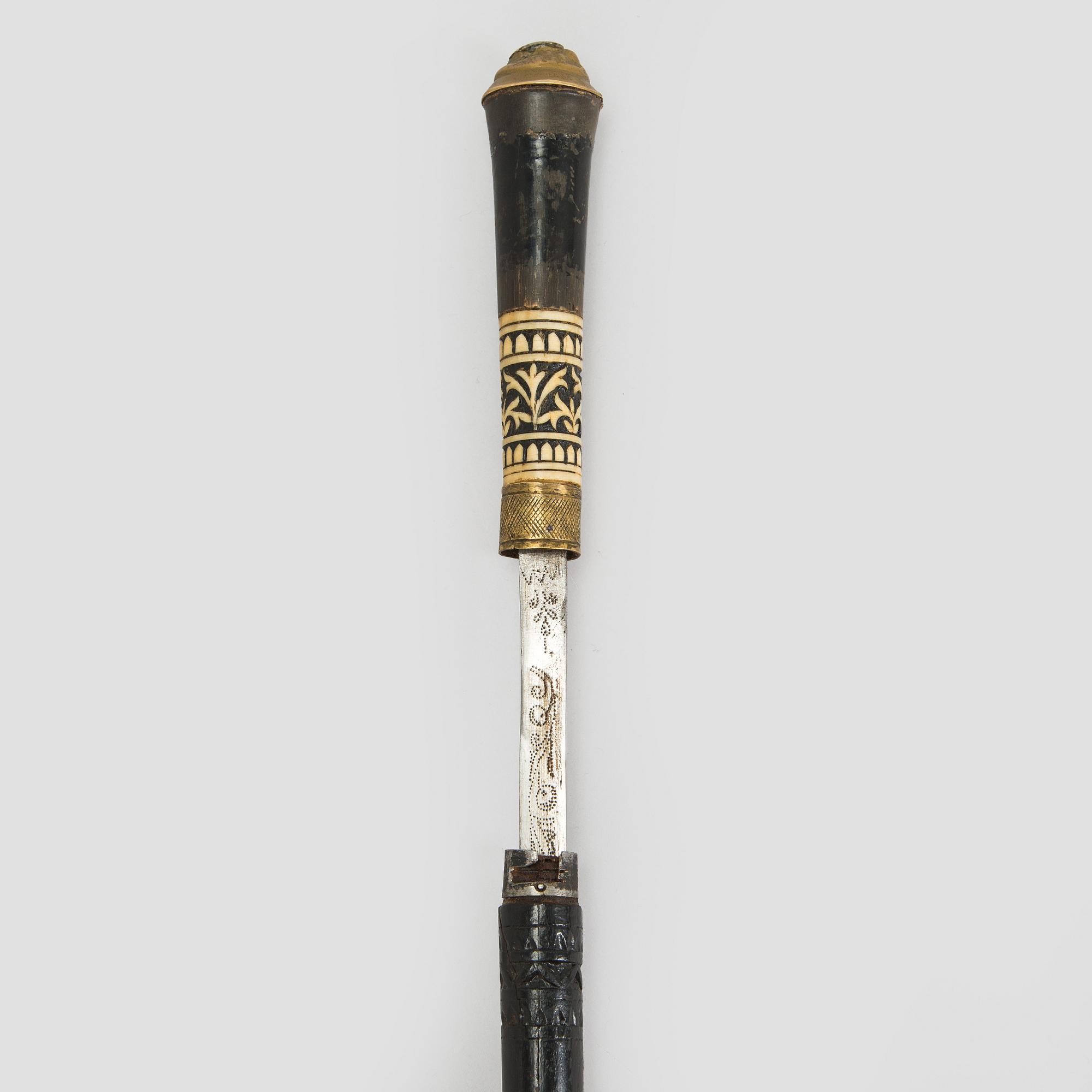 Svärdkäpp, Indien, 1900-tal.