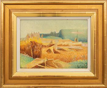 Erik Olson, "Autumn Landscape" - Gammel Holte Denmark.
