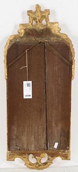 An end of the 18th century Gustavian mirror.