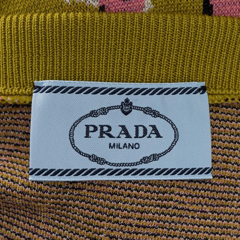 Prada, a wool pullover, size38.