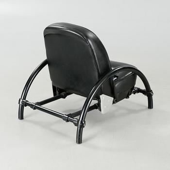"Rover chair" by Ron Arad, One Off Ltd, London, 1980s.