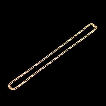 COLLIER, 18 k guld. Vikt 22 g.