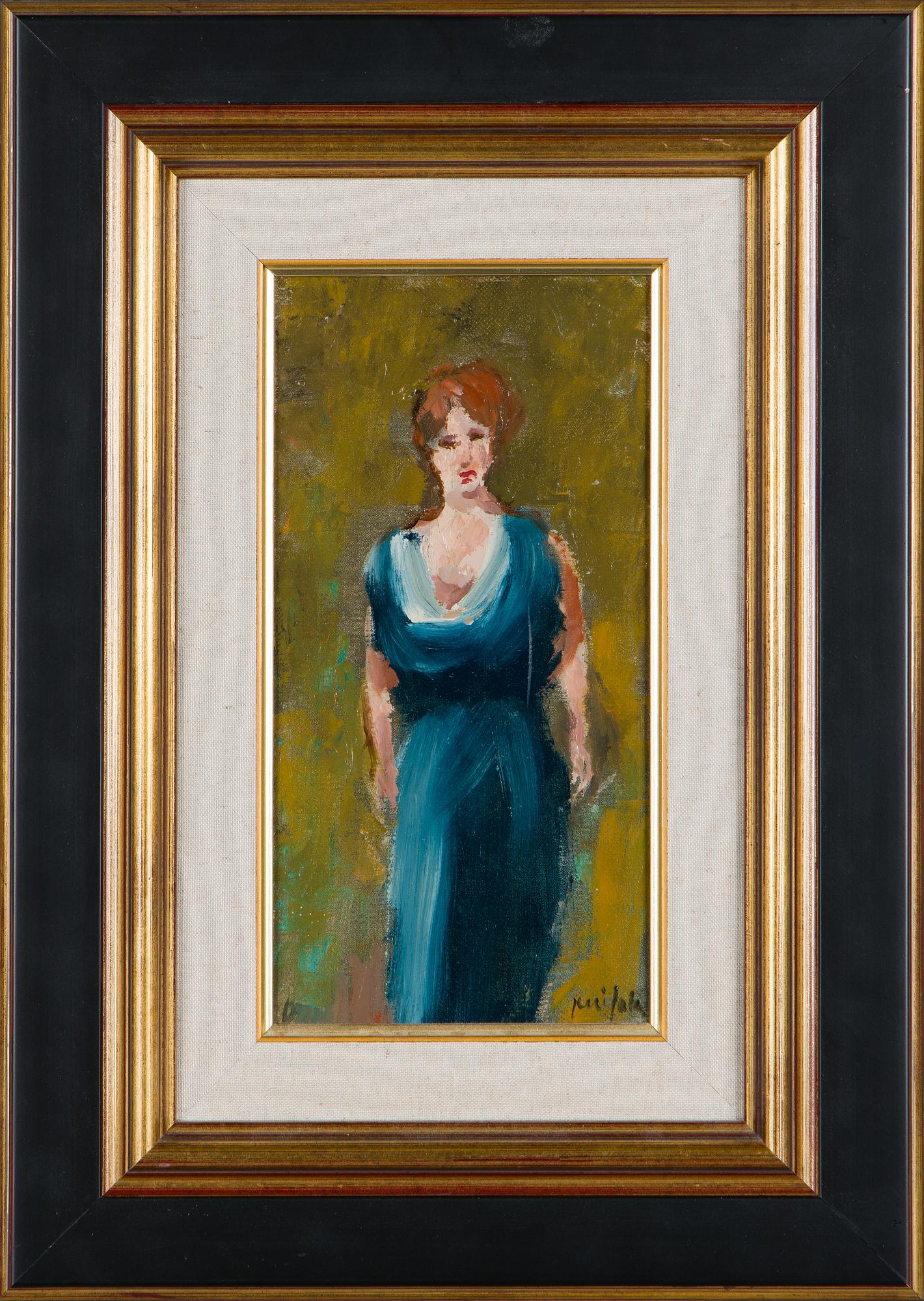 Olli Joki, Woman Dressed in Blue.