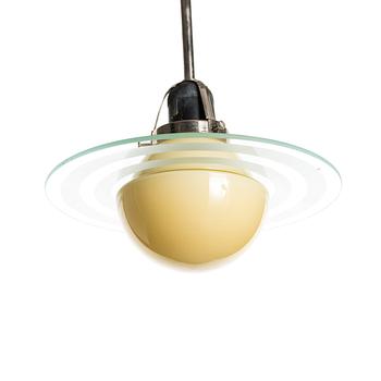 TAKLAMPA, "Saturnus",  1900-talets slut. Höjd 39 cm.