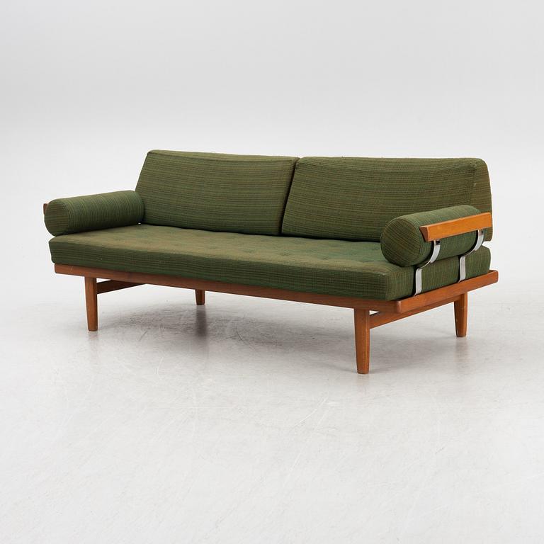 Alf Svensson & Yngvar Sandström (S-design), a 'Carina' sofa / day bed, Kock Möbel AB, Malmö, 1960's.