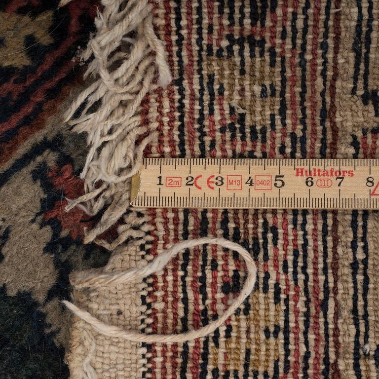 A CARPET, Old Hamadan, around  373 x 93 cm.