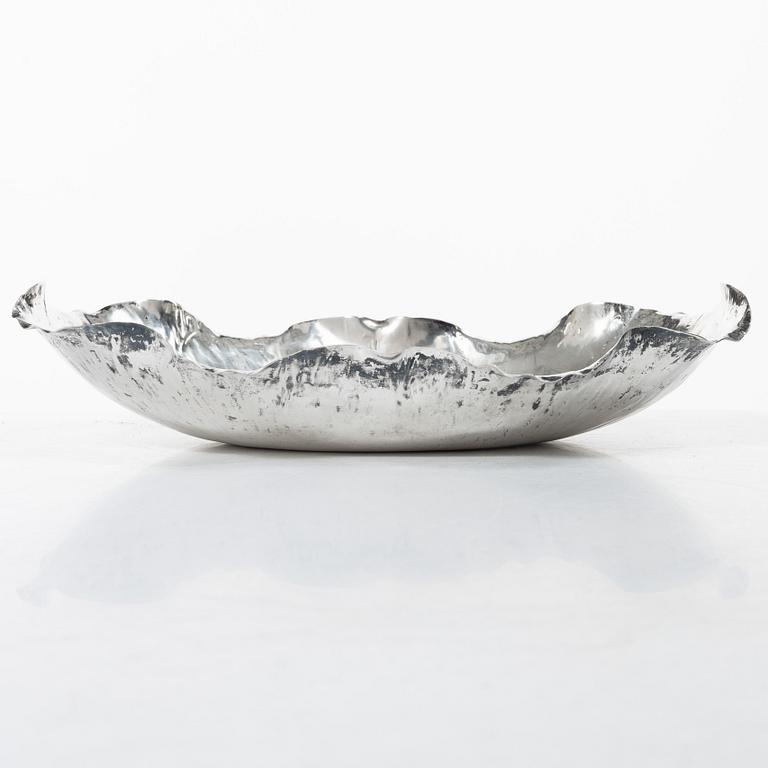 Bowl, silver, Italy, mid-20th century.