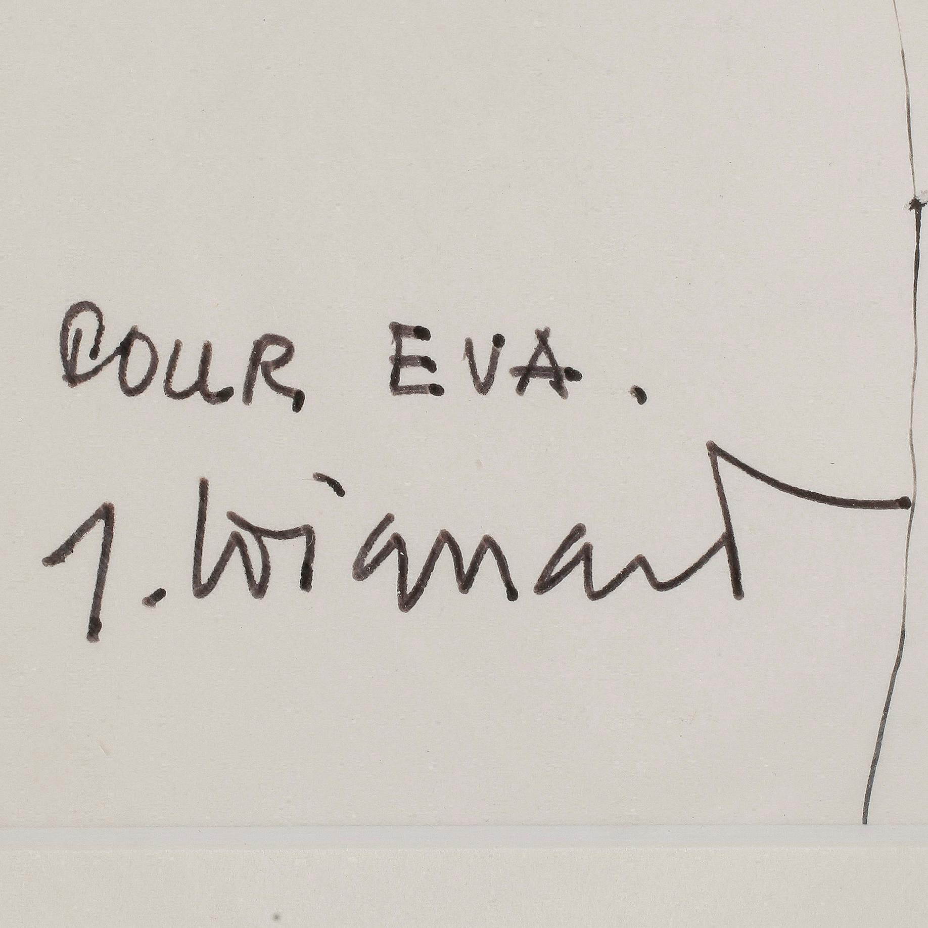 JAMES COIGNARD, blandteknik, signerad, daterad 30 nov 1980.